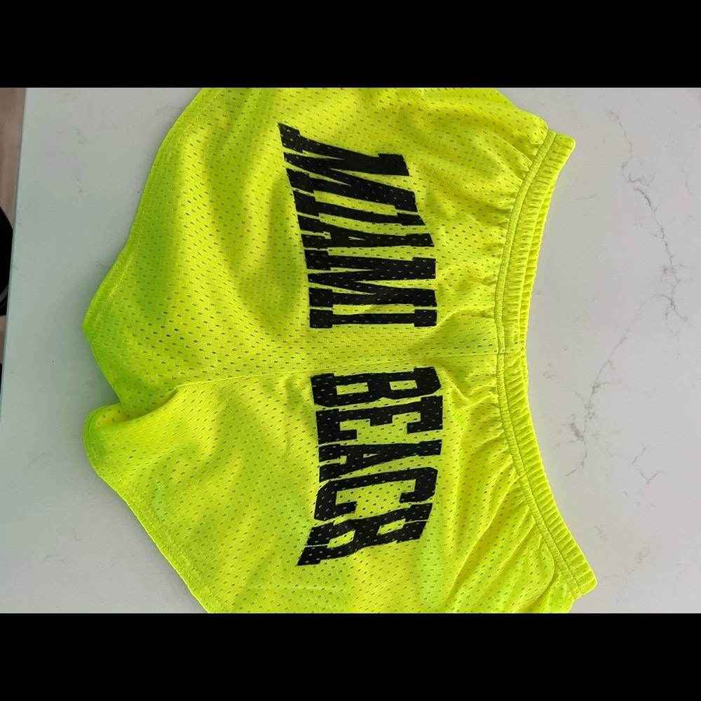 Short shorts! Never been worn, given to me as a gift.